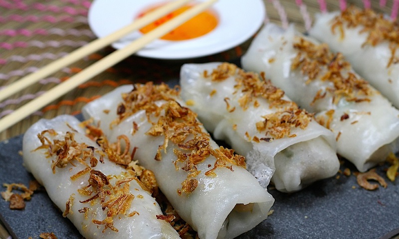 Bánh cuốn (crêpes vietnamiennes)